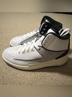 Air Jordan 2 Retro GS Python Size 7Y Women’s 8.5 Shoes Sneakers DQ8562-102 NEW